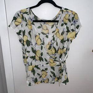 [M]👚GEORGE wrap top